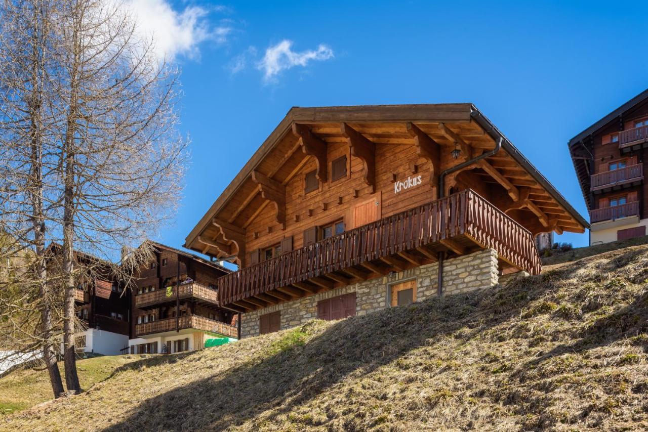 Chalet Krokus Riederalp Zewnętrze zdjęcie